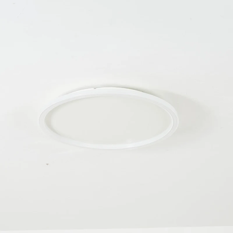 Moderne Plafondlamp LED Rond Wit of Zwart Metaal Acryl Dimbaar Plafondverlichting Slaapkamer Woonkamer | Sansoti