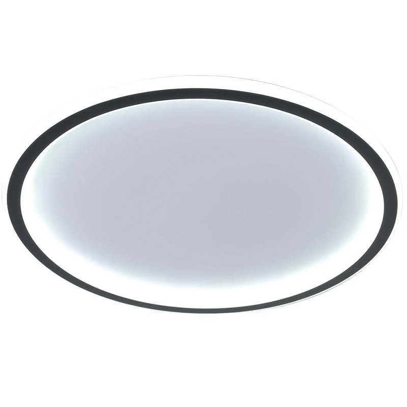 Moderne Plafondlamp LED Rond Wit of Zwart Metaal Acryl Dimbaar Plafondverlichting Slaapkamer Woonkamer | Sansoti
