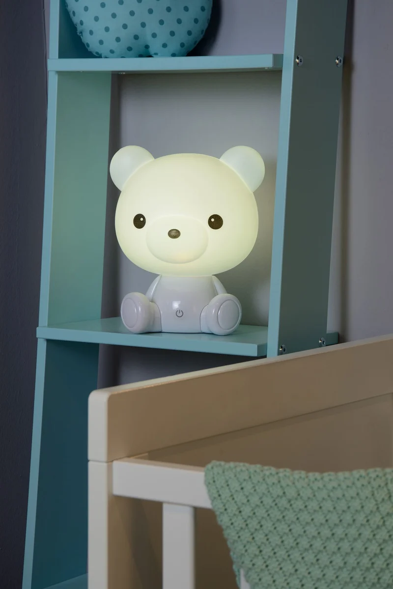 LED-Nachtlampe Dodo Bear mit Touchdimmer Weiß