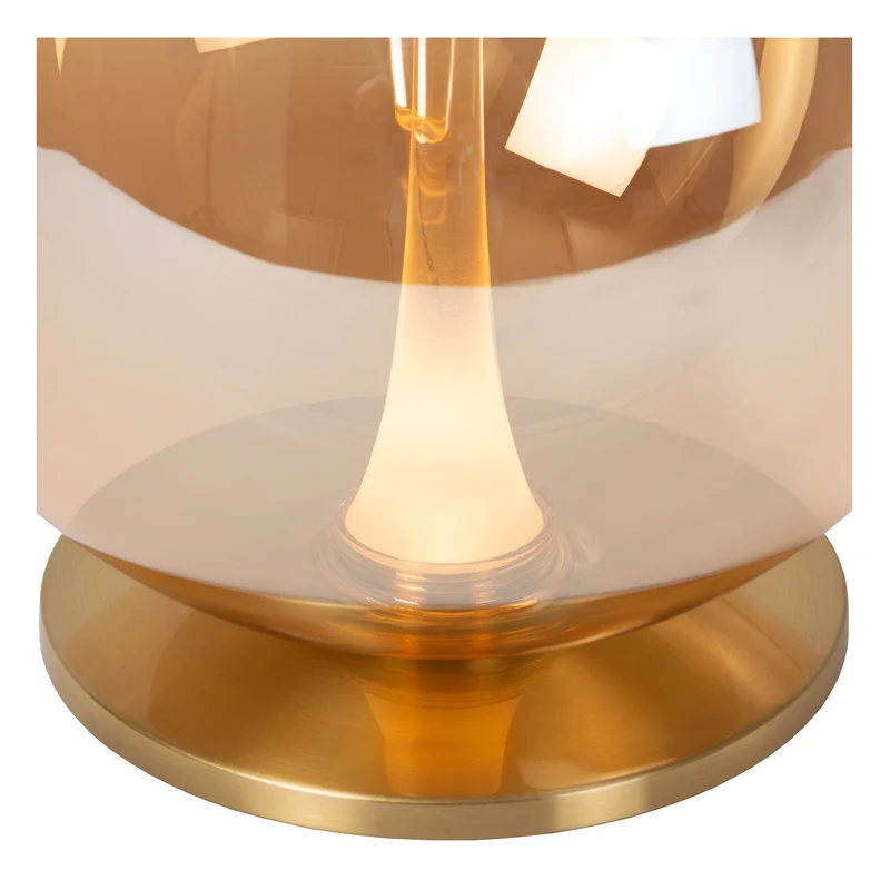 LED-Tischleuchte Gisela dimmbar mit Glaskugel Ø 30cm