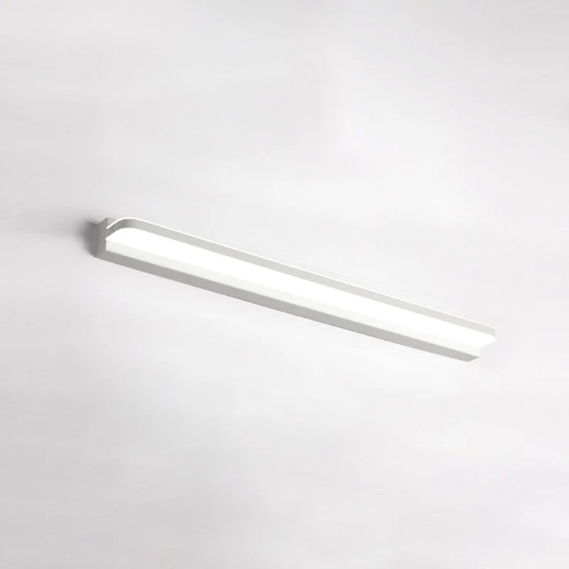 Rechthoekige LED Spiegellamp Wandverlichting Badkamer Slaapkamer RVS Modern Waterdicht Design Interieur | Sansoti