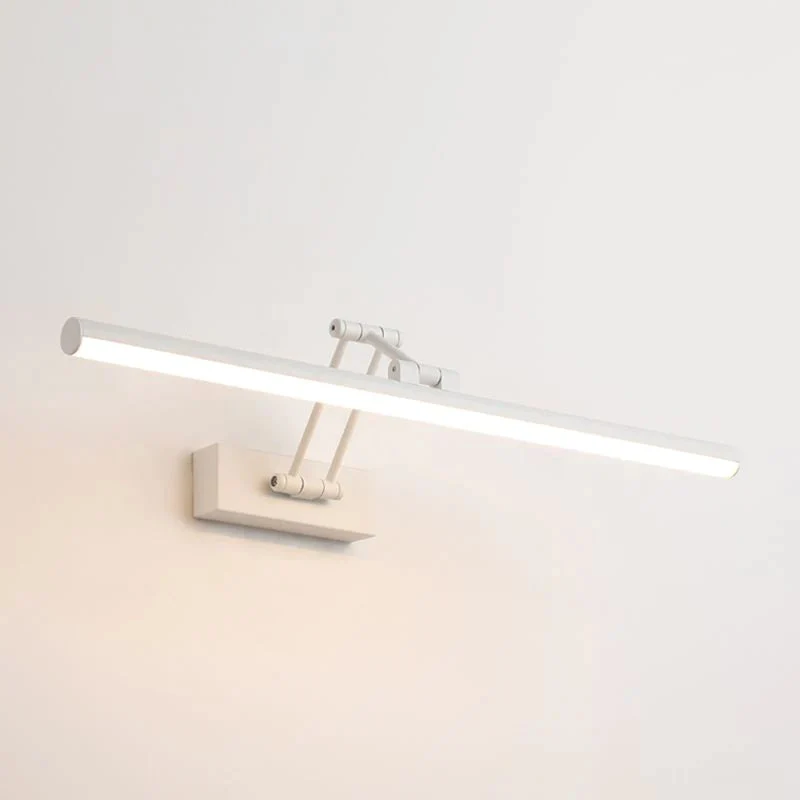 Lineaire LED Wandlamp Metaal Zwart Wit Spiegel Badkamer Slaapkamer Woonkamer Modern Scandinavisch Interieur | Sansoti