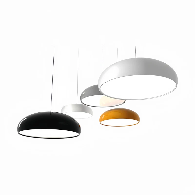 Hanglamp Metaal Acryl LED E27 Moderne Plafondverlichting Eetkamer Woonkamer Slaapkamer Scandinavisch 35-60cm | Sansoti
