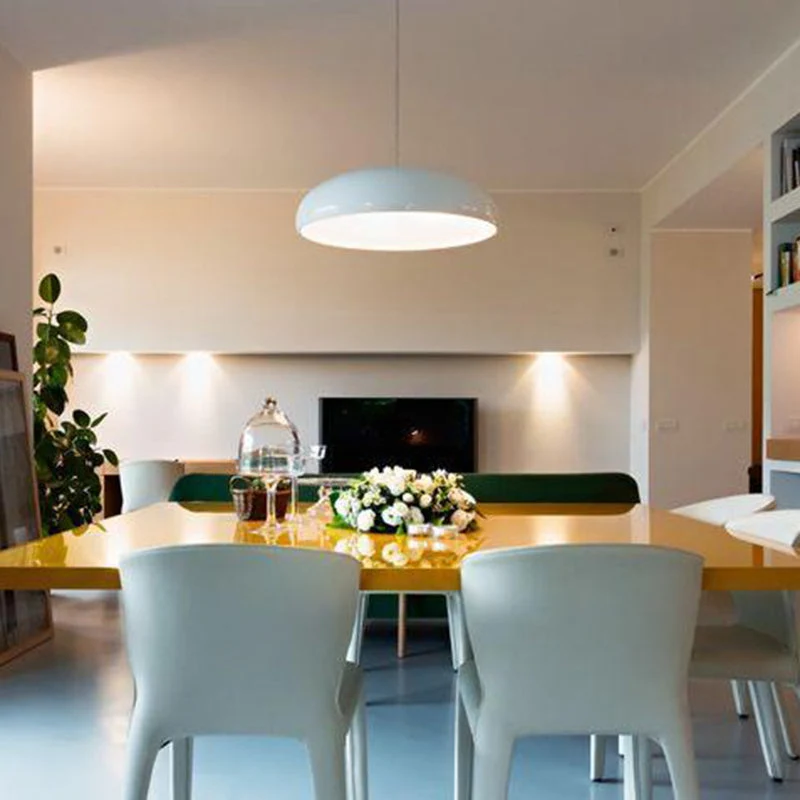 Hanglamp Metaal Acryl LED E27 Moderne Plafondverlichting Eetkamer Woonkamer Slaapkamer Scandinavisch 35-60cm | Sansoti