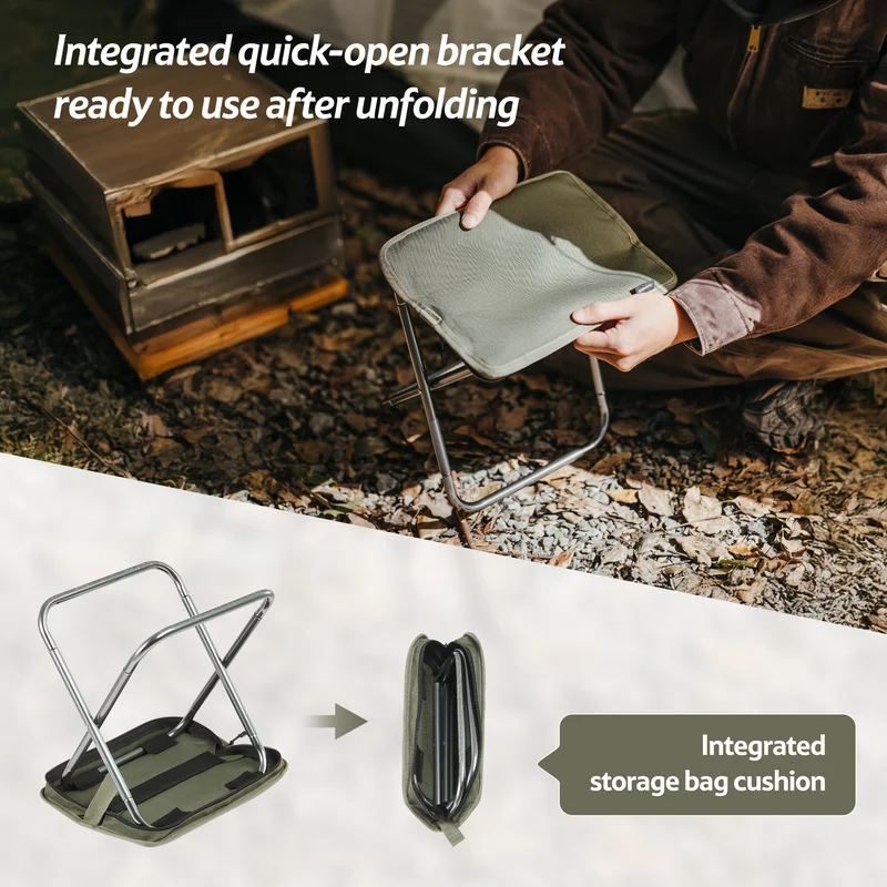 PeakLite™ XL01 Ultralight Folding Camping Stool