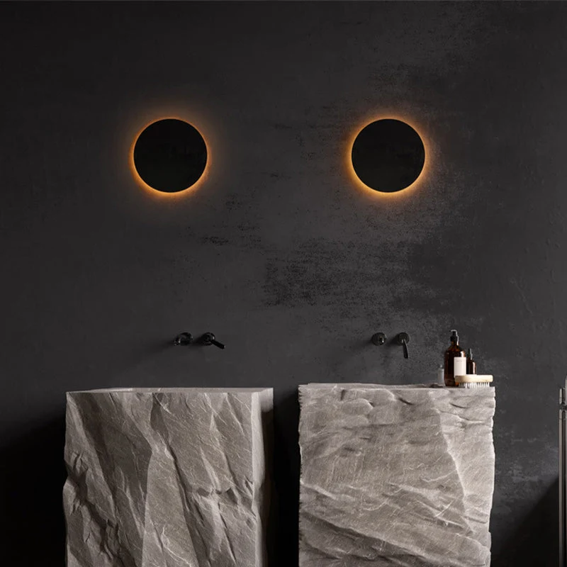 Minimalistische LED Buitenlamp Wandverlichting Metaal Rond Vierkant Waterdicht IP65 Tuinverlichting voor Gang Terras | Sansoti