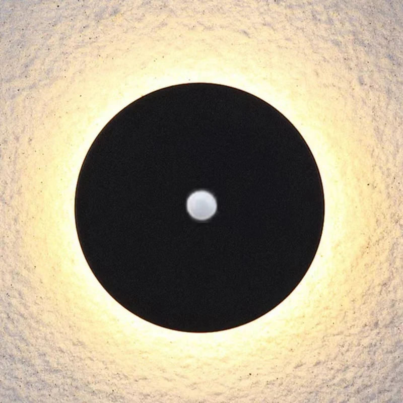 Minimalistische LED Buitenlamp Wandverlichting Metaal Rond Vierkant Waterdicht IP65 Tuinverlichting voor Gang Terras | Sansoti