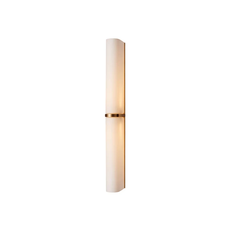 Moderne Wandlamp Glas Minimalistisch Design IJzeren Armatuur LED Verlichting Binnen Sfeervol Accent Woonkamer | Sansoti