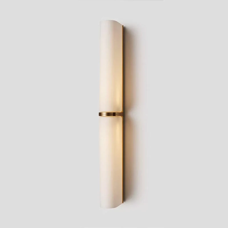 Moderne Wandlamp Glas Minimalistisch Design IJzeren Armatuur LED Verlichting Binnen Sfeervol Accent Woonkamer | Sansoti