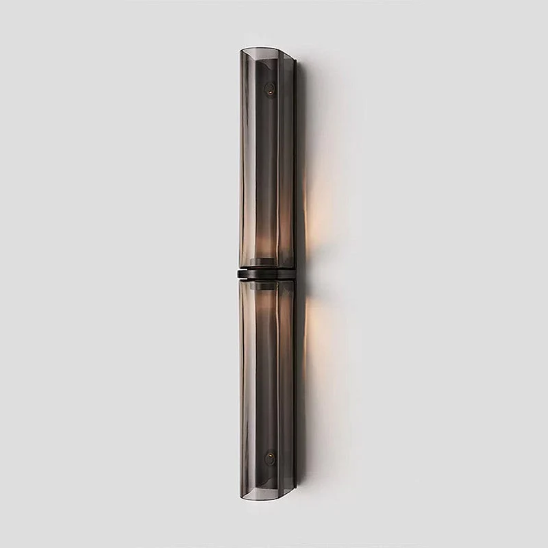 Moderne Wandlamp Glas Minimalistisch Design IJzeren Armatuur LED Verlichting Binnen Sfeervol Accent Woonkamer | Sansoti
