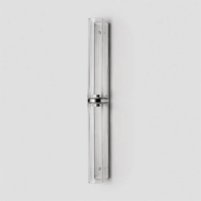 Moderne Wandlamp Glas Minimalistisch Design IJzeren Armatuur LED Verlichting Binnen Sfeervol Accent Woonkamer | Sansoti