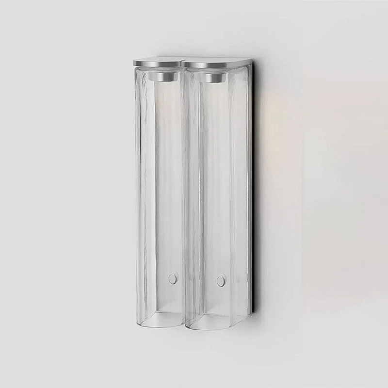 Moderne Wandlamp Glas Minimalistisch Design IJzeren Armatuur LED Verlichting Binnen Sfeervol Accent Woonkamer | Sansoti