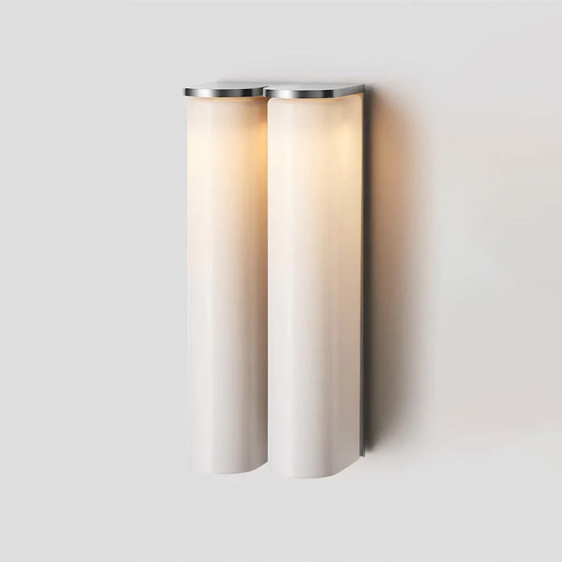 Moderne Wandlamp Glas Minimalistisch Design IJzeren Armatuur LED Verlichting Binnen Sfeervol Accent Woonkamer | Sansoti