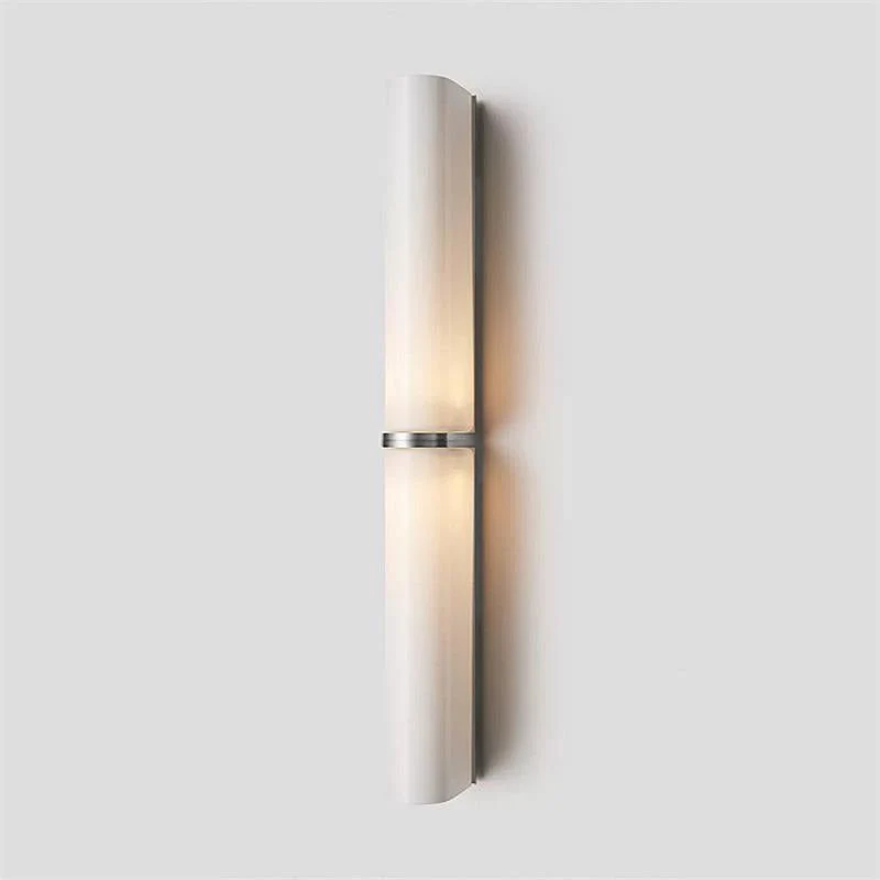 Moderne Wandlamp Glas Minimalistisch Design IJzeren Armatuur LED Verlichting Binnen Sfeervol Accent Woonkamer | Sansoti