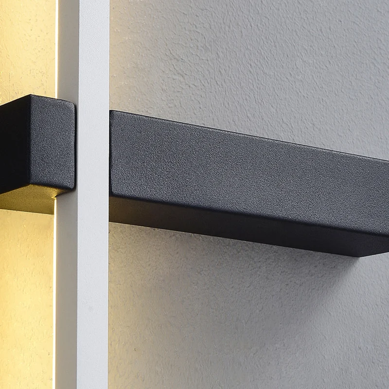 Lineaire Wandlamp Multicolor Minimalistisch Metaal Acryl LED 60/90cm Eetkamer Woonkamer Studeerkamer | Sansoti