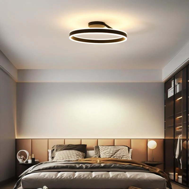 Minimalistische LED Plafondlamp Rond Design Dimbaar met Afstandsbediening Energiezuinig voor Moderne Interieur | Sansoti