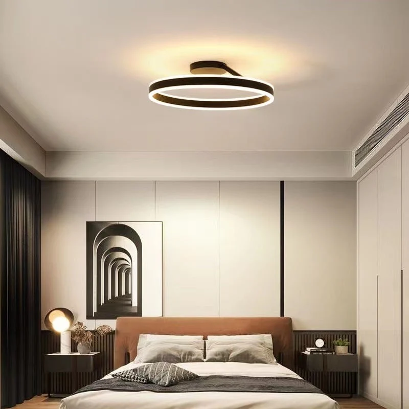 Minimalistische LED Plafondlamp Rond Design Dimbaar met Afstandsbediening Energiezuinig voor Moderne Interieur | Sansoti