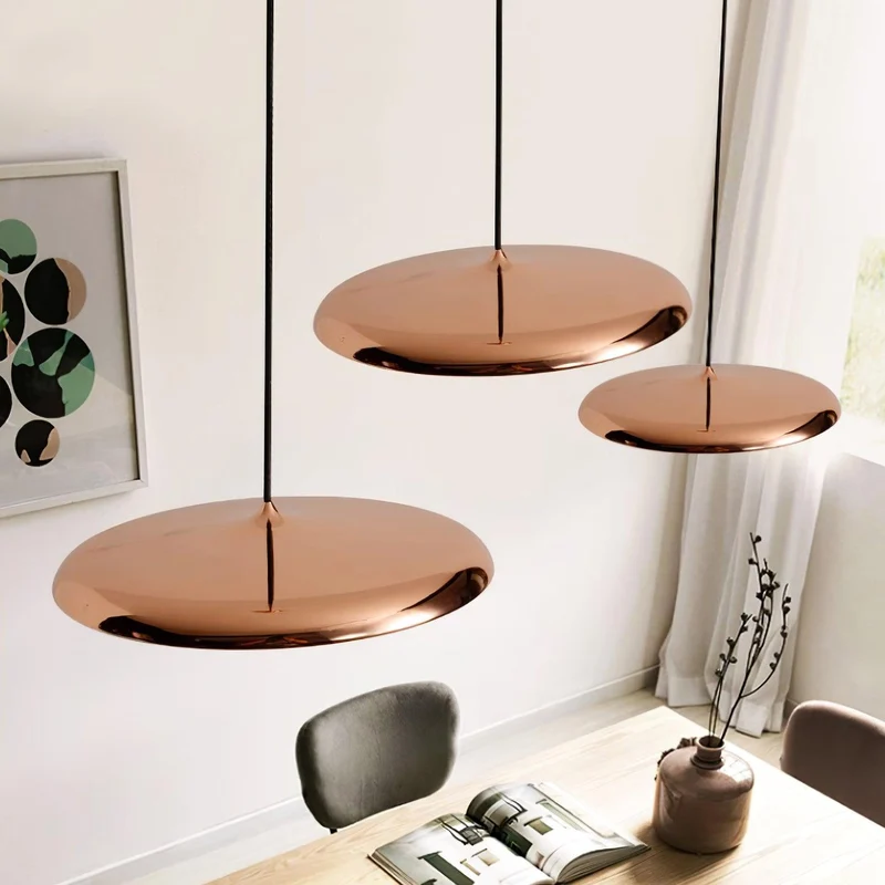 Hanglamp Metaal Acryl Dimbaar voor Keukeneiland Eettafel Woonkamer Pastelkleuren Minimalistisch Design | Sansoti