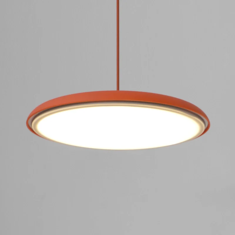 Hanglamp Metaal Acryl Dimbaar voor Keukeneiland Eettafel Woonkamer Pastelkleuren Minimalistisch Design | Sansoti