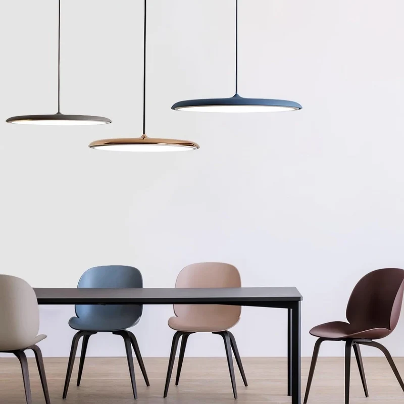 Hanglamp Metaal Acryl Dimbaar voor Keukeneiland Eettafel Woonkamer Pastelkleuren Minimalistisch Design | Sansoti