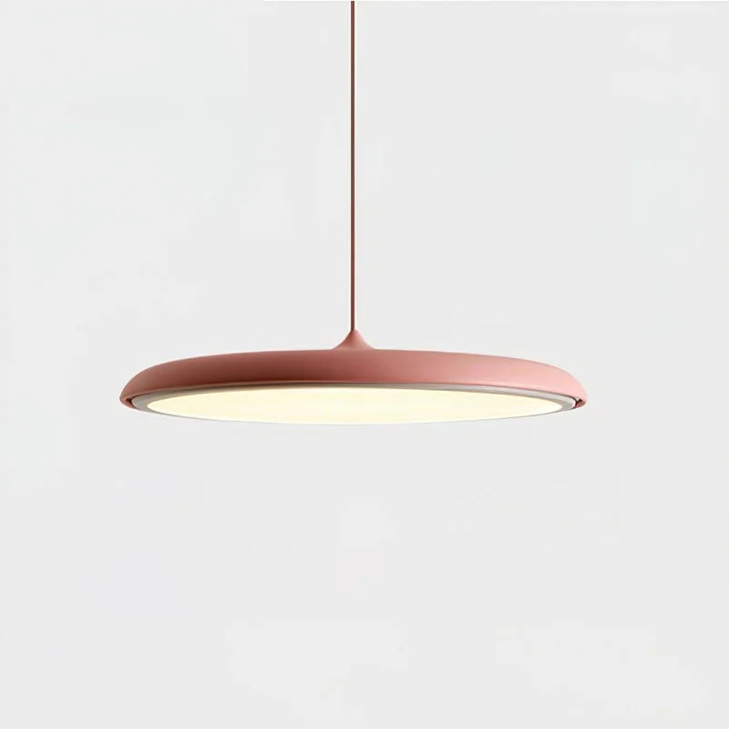 Hanglamp Metaal Acryl Dimbaar voor Keukeneiland Eettafel Woonkamer Pastelkleuren Minimalistisch Design | Sansoti