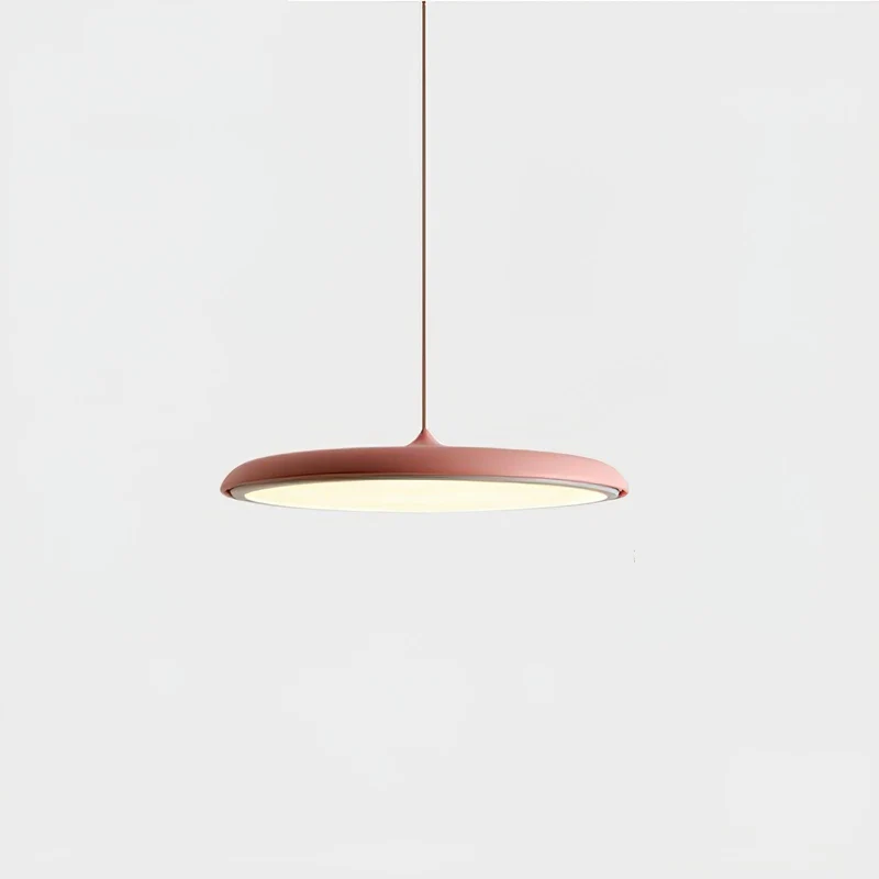 Hanglamp Metaal Acryl Dimbaar voor Keukeneiland Eettafel Woonkamer Pastelkleuren Minimalistisch Design | Sansoti