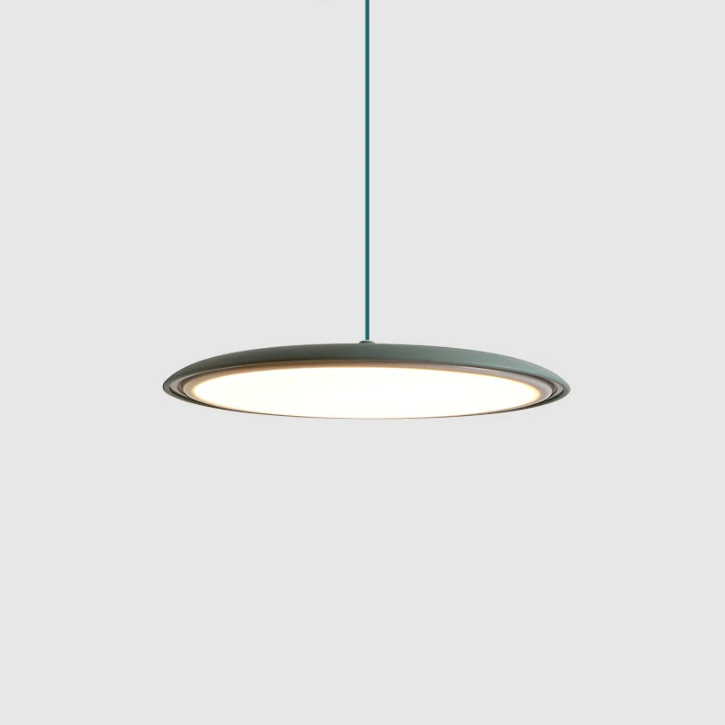 Hanglamp Metaal Acryl Dimbaar voor Keukeneiland Eettafel Woonkamer Pastelkleuren Minimalistisch Design | Sansoti