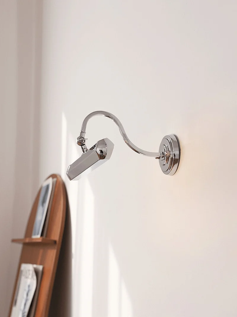 Wandlamp Minimalistische Stijl Metaal G9 Fitting Chroom of Goud Modern Interieur Sfeerlicht Woonkamer | Sansoti