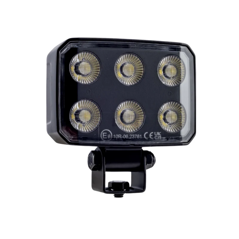 LED-Arbeitsleuchte im dunklen Look mit gebogenem Rand / 40W