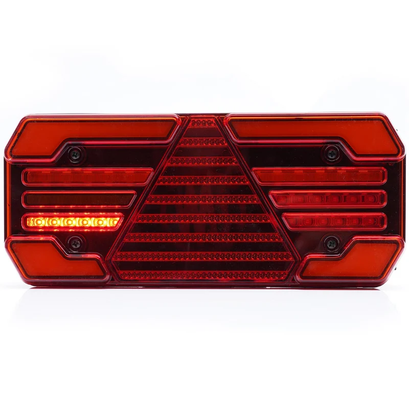 WAS W248DD Große Anhängerleuchte mit dynamischem Blinker / 12"