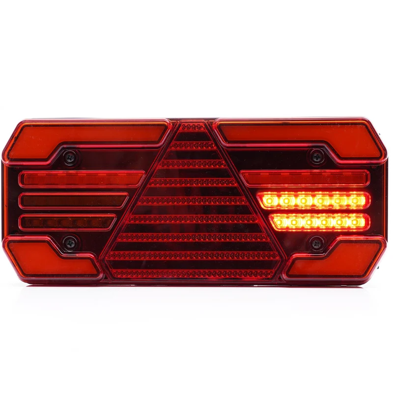 WAS W248DD Große Anhängerleuchte mit dynamischem Blinker / 12"