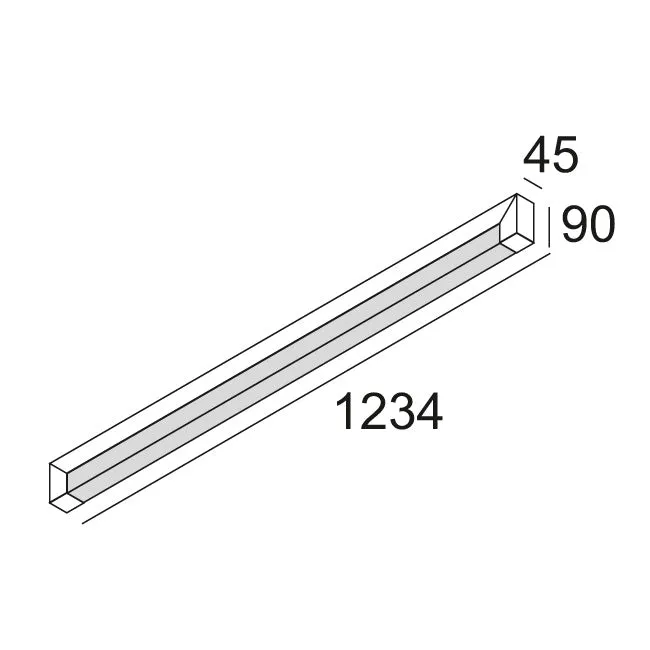 Delta Light - Anbauleuchte Random 154 (Ausstellungsware)