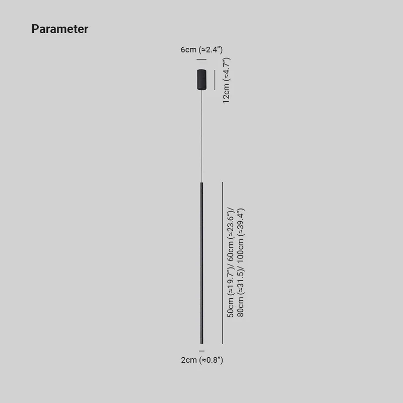 Minimalistische Hanglamp Zwart Metaal en Acryl met LED-strip voor Slaapkamer Woonkamer Moderne Verlichting | Sansoti