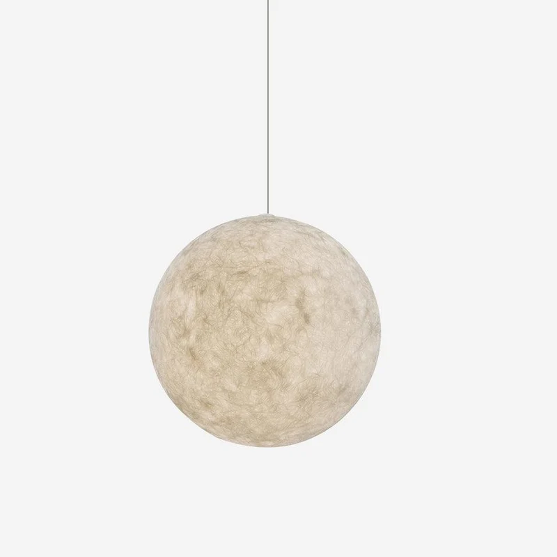Hangende Maanlamp Bolvormig Wit Design Verstelbaar 25-100cm Sfeerverlichting Modern Interieur Woonkamer | Sansoti