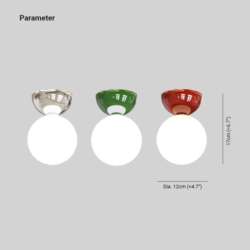 Vintage Plafondlamp Glas Metaal Gekleurde Armatuur G9 Fitting Woonkamer Keuken Sfeervol Licht 10-15m² Retro | Sansoti