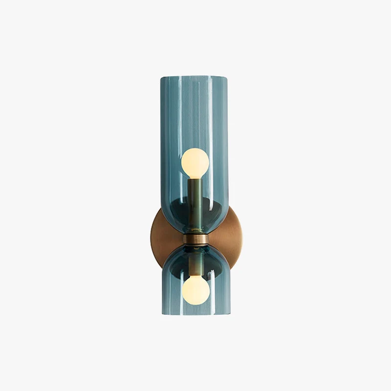 Moderne Glazen Wandlamp Metalen Fitting Slaapkamer Woonkamer Keuken Sfeerverlichting Interieur Decoratief | Sansoti