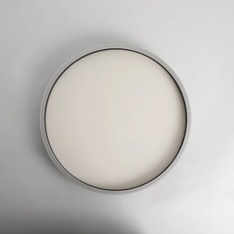 Moderne Ringvormige LED Plafondlamp Zwart Metaal Design Woonkamer Slaapkamer Dimbaar Lichttemperatuur | Sansoti