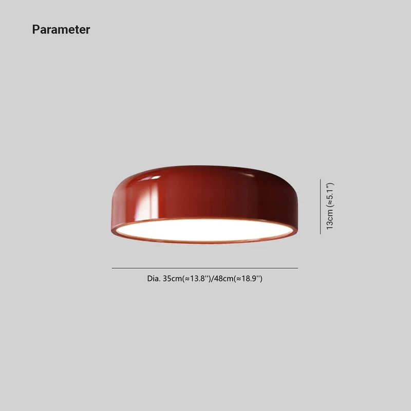 Metalen Plafondlamp met Koepelvorm LED Dimbaar voor Woonkamer Slaapkamer Keuken Modern Scandinavisch Design | Sansoti