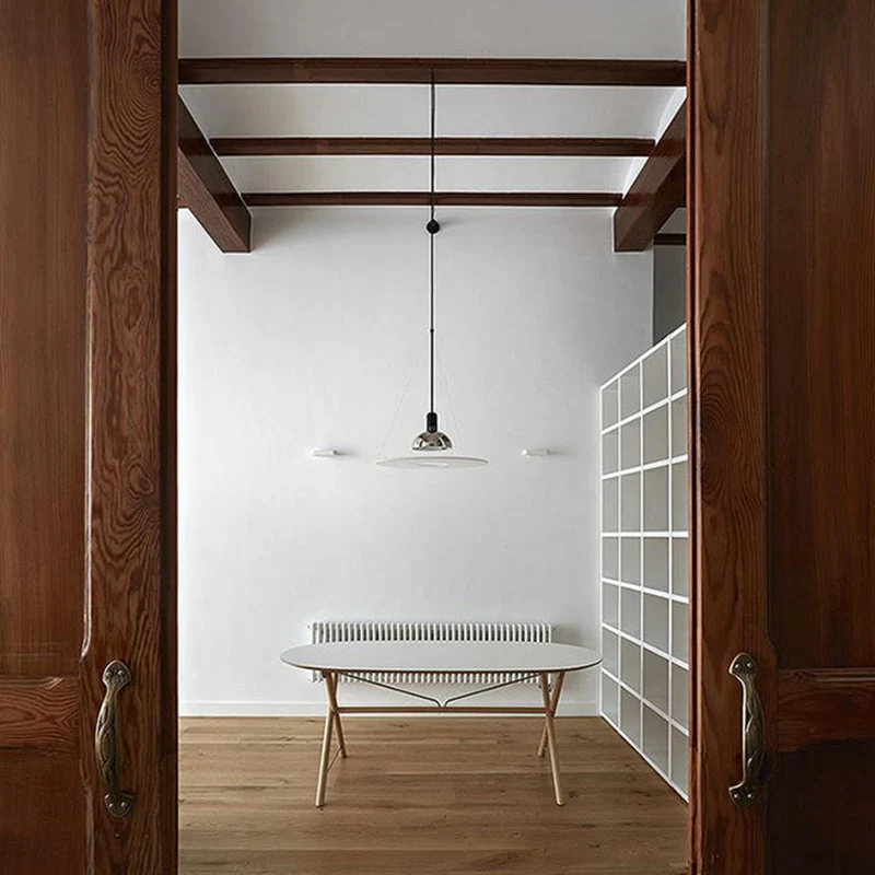 Minimalistische Hanglamp LED Metaal Glas E27 Eetkamer Woonkamer Slaapkamer Scandinavisch Pendel Verlichting | Sansoti