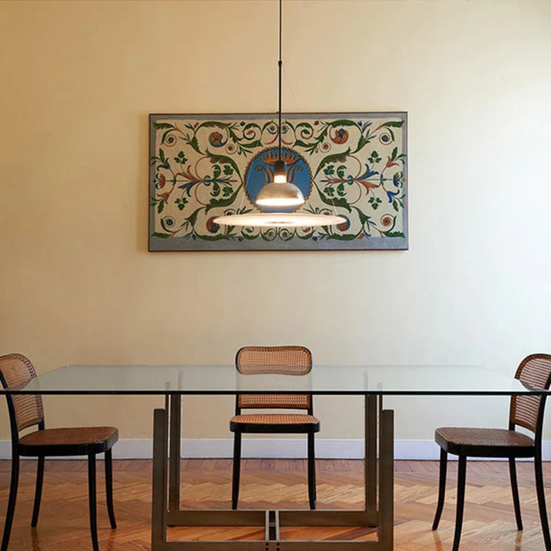 Minimalistische Hanglamp LED Metaal Glas E27 Eetkamer Woonkamer Slaapkamer Scandinavisch Pendel Verlichting | Sansoti