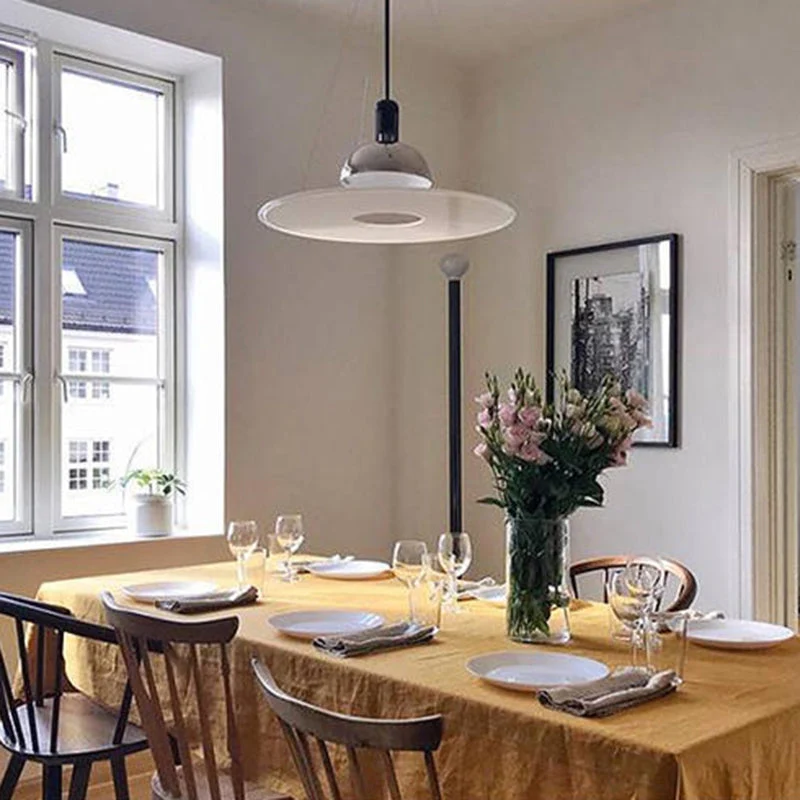 Minimalistische Hanglamp LED Metaal Glas E27 Eetkamer Woonkamer Slaapkamer Scandinavisch Pendel Verlichting | Sansoti