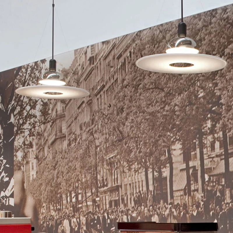 Minimalistische Hanglamp LED Metaal Glas E27 Eetkamer Woonkamer Slaapkamer Scandinavisch Pendel Verlichting | Sansoti