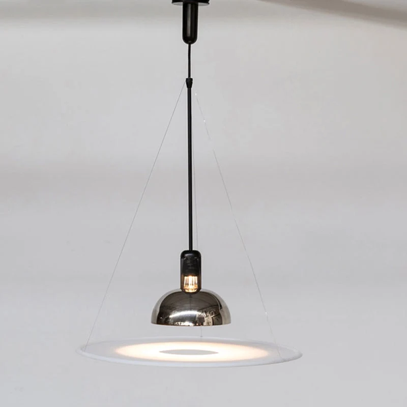 Minimalistische Hanglamp LED Metaal Glas E27 Eetkamer Woonkamer Slaapkamer Scandinavisch Pendel Verlichting | Sansoti