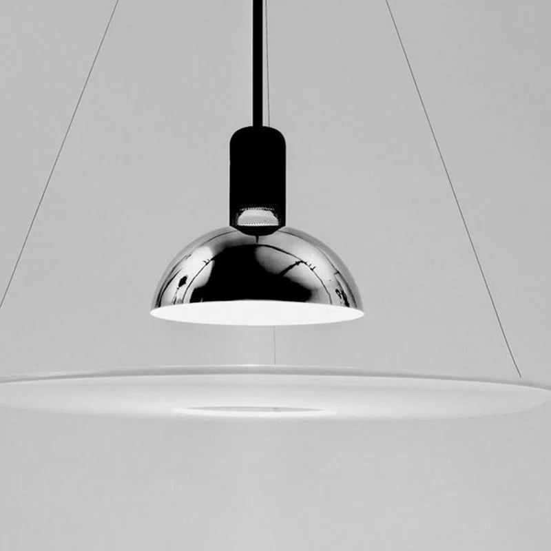 Minimalistische Hanglamp LED Metaal Glas E27 Eetkamer Woonkamer Slaapkamer Scandinavisch Pendel Verlichting | Sansoti