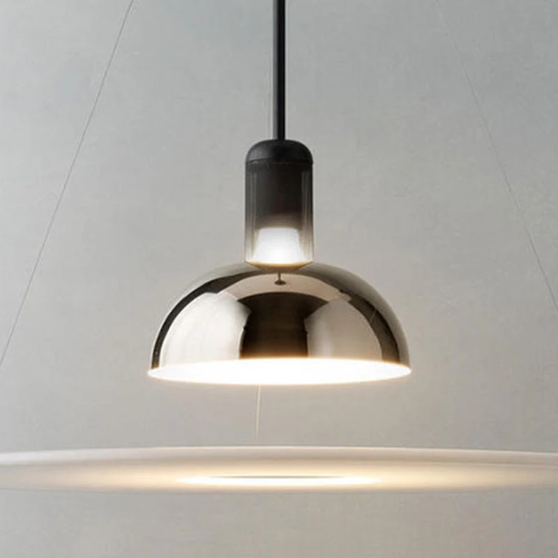 Minimalistische Hanglamp LED Metaal Glas E27 Eetkamer Woonkamer Slaapkamer Scandinavisch Pendel Verlichting | Sansoti