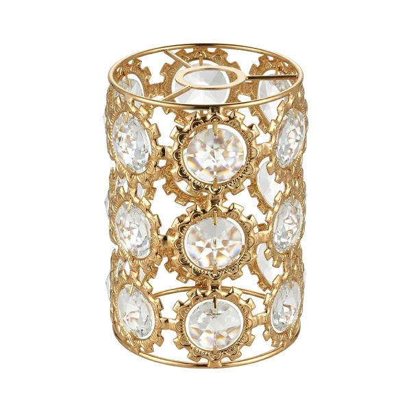 All Seasons Life Kristall Lampenschirm Gold Gross E27 Ø12,5cm~3644