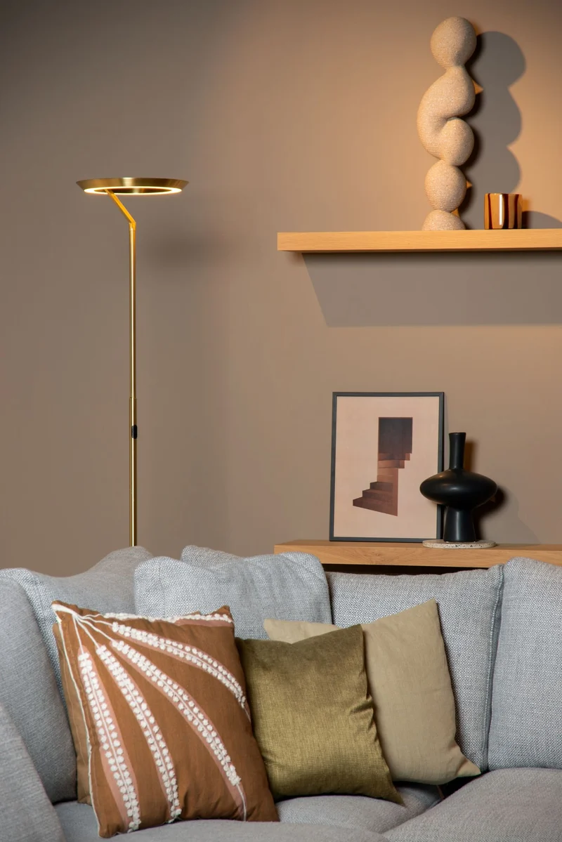 LED-Stehleuchte Celeste mit Touchdimmer Warmweiß 2700K 1400 lm