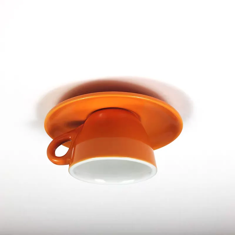 Keramische Plafondlamp Koffiemok Design LED Verlichting Speels Interieur Lichtinstallatie Woonkamer Slaapkamer | Sansoti