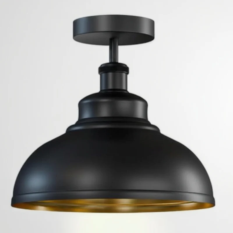 Industrie-Deckenlampe Schwarz Ø 29cm All Seasons Life ~3652