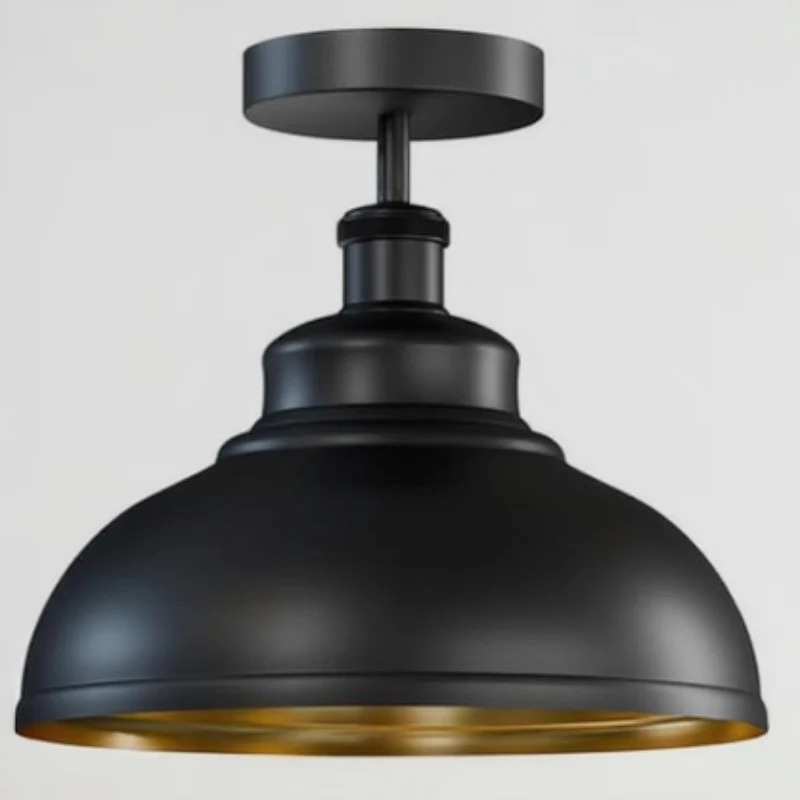 Industrie-Deckenlampe Schwarz Ø 29cm All Seasons Life ~3652
